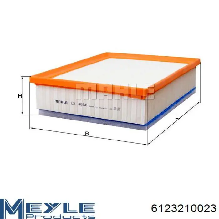 WA9798WIX WIX Воздушный фильтр двигателя