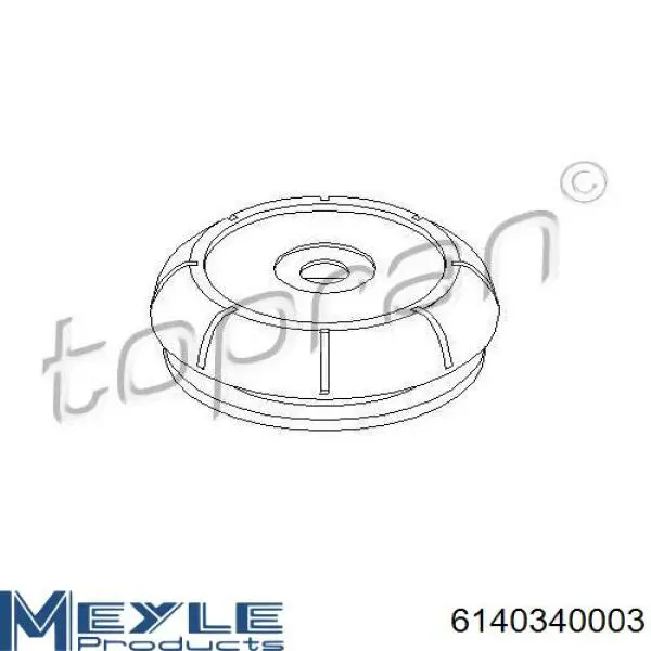 Опора передней стойки Opel 90268464