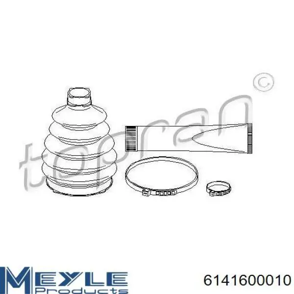 Купить 0021807 GKN-Spidan Пыльник гранаты наружный, передний