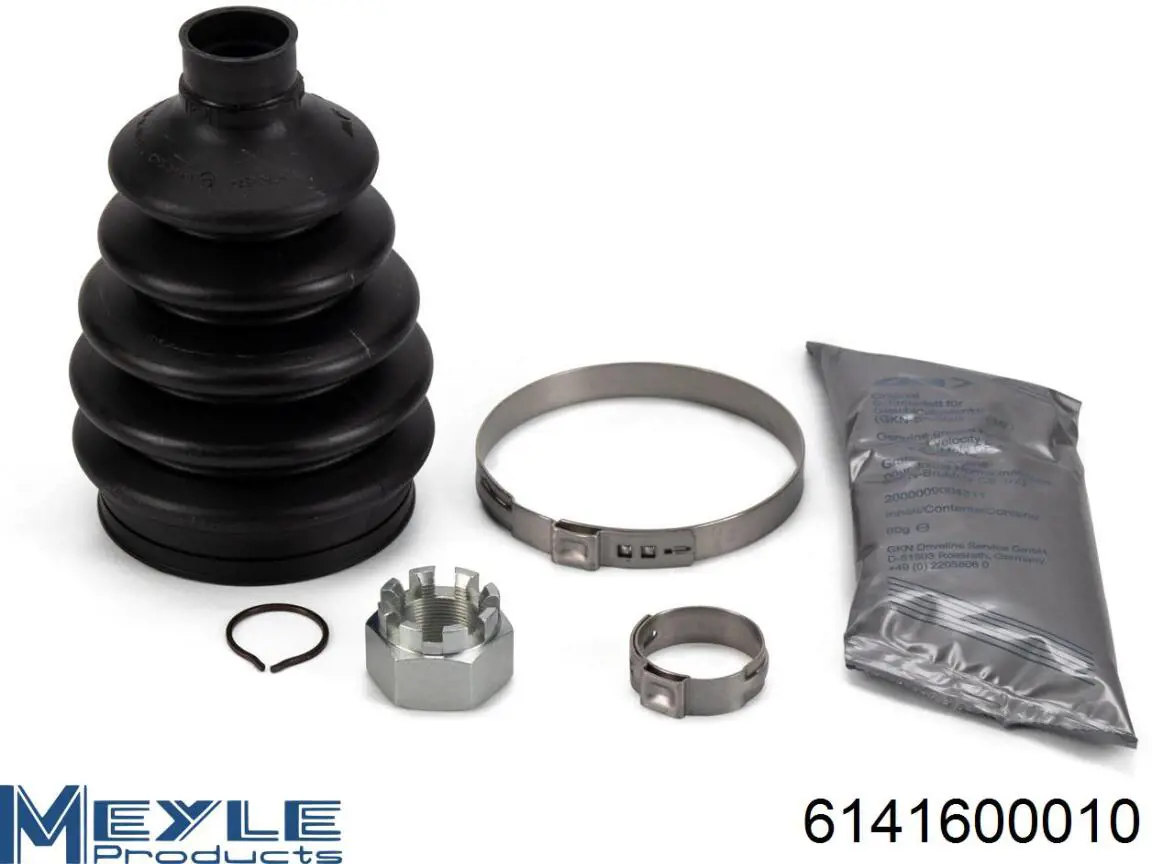 Пыльник ШРУСа наружный 0021807 GKN-Spidan