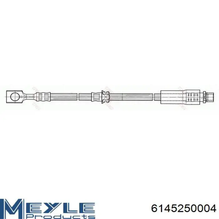 Купить T59080 Brembo Шланг тормозной передний