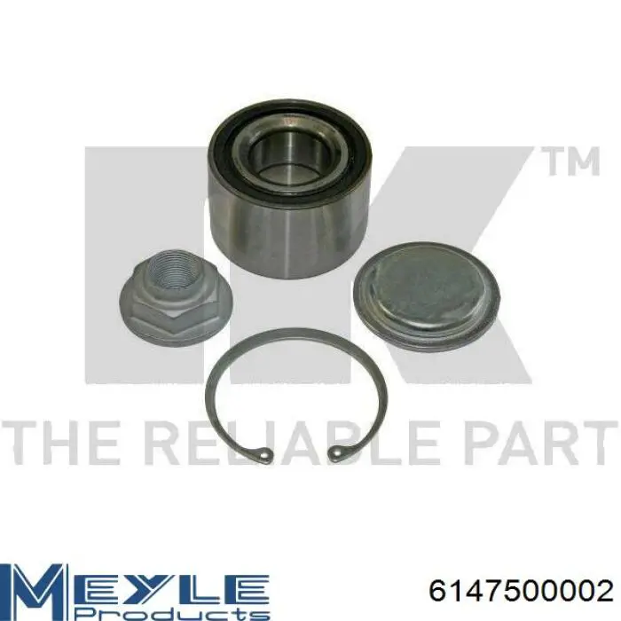 Подшипник задней ступицы 4686062J01 Suzuki