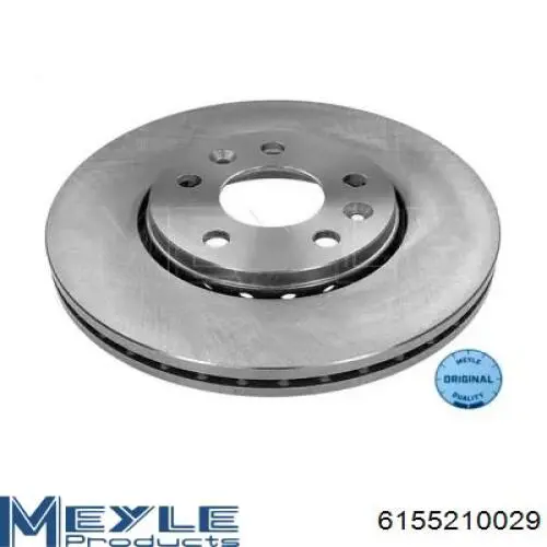 Disco do freio dianteiro 8660003955 Renault (RVI)