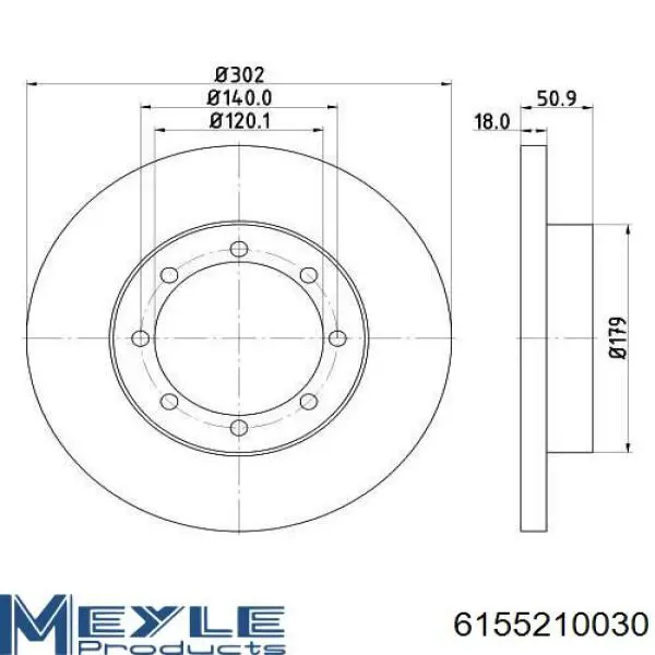 Купить 192012 Maxgear Диск тормозной задний