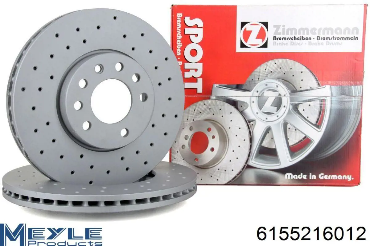 Передние тормозные диски 986478588 Bosch