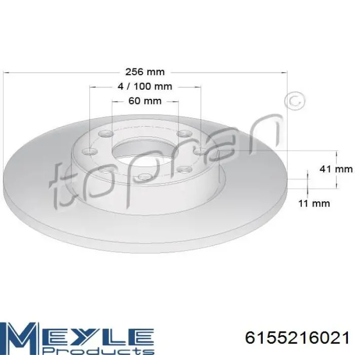 Передние тормозные диски PRD1292 Protechnic