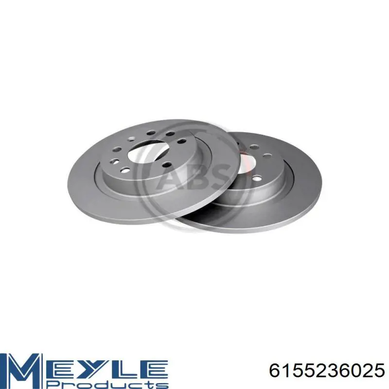 6155236025 Meyle Дисковый тормоз