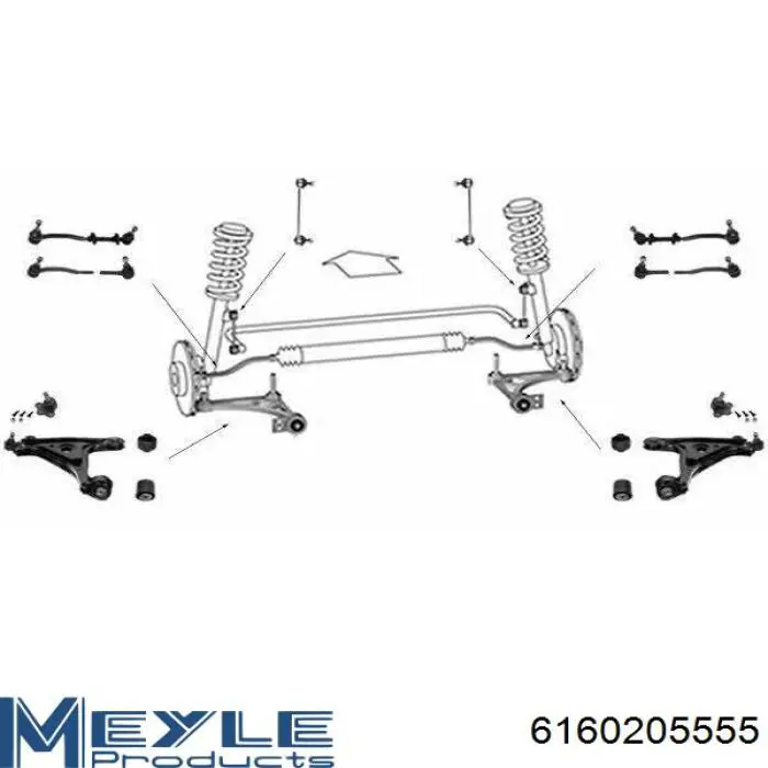 Наконечник рулевой тяги внутренний левый Ford 1631351 цена, от 7.50 USD