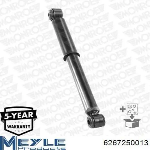 Стойка амортизатора задняя Meyle 6267250013 цена, от 29.95 USD