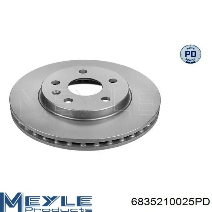 Передние тормозные диски 8DD355116031 HELLA-PAGID
