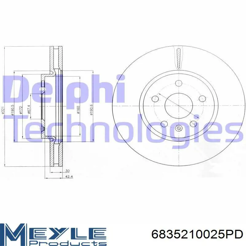 Купить RD3325DF4995S Rider Ротор тормозной