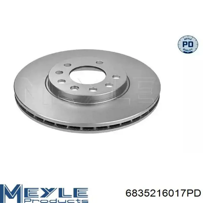 6835216017PD Meyle диск тормозной передний