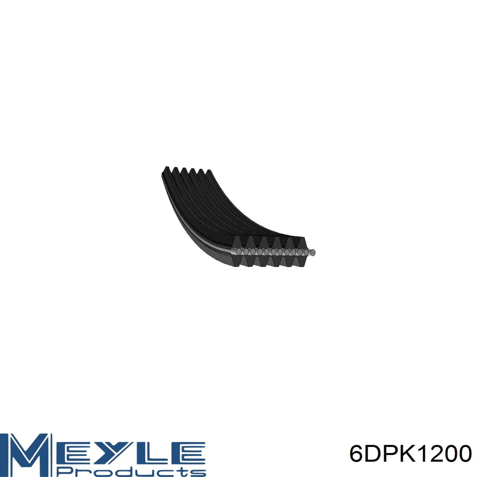 6DPK1200 Meyle ремень генератора