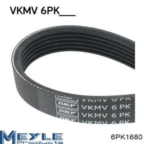 Купить 6PK1680 Meyle Ремень генератора