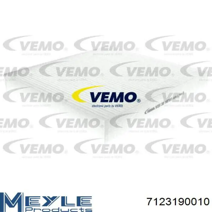 Фильтр воздушный отопителя Meyle 7123190010 цена, от 8.58 USD