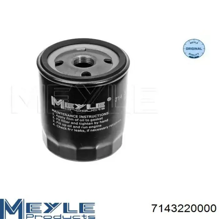 1E0714302 Mazda масляный фильтр