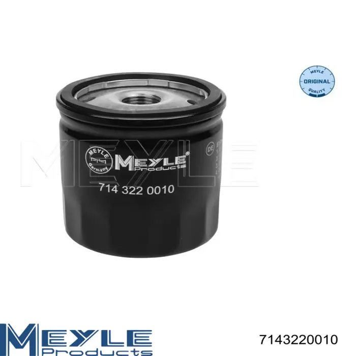 Фильтр очистки масла центробежный Meyle 7143220010 цена, от 5.59 USD