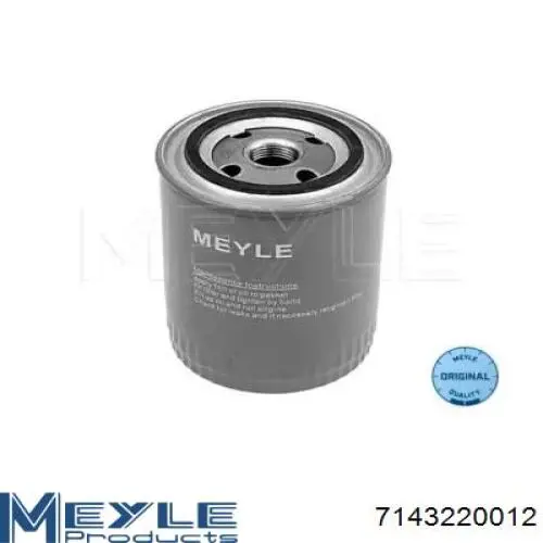 7143220012 Meyle масляный фильтр