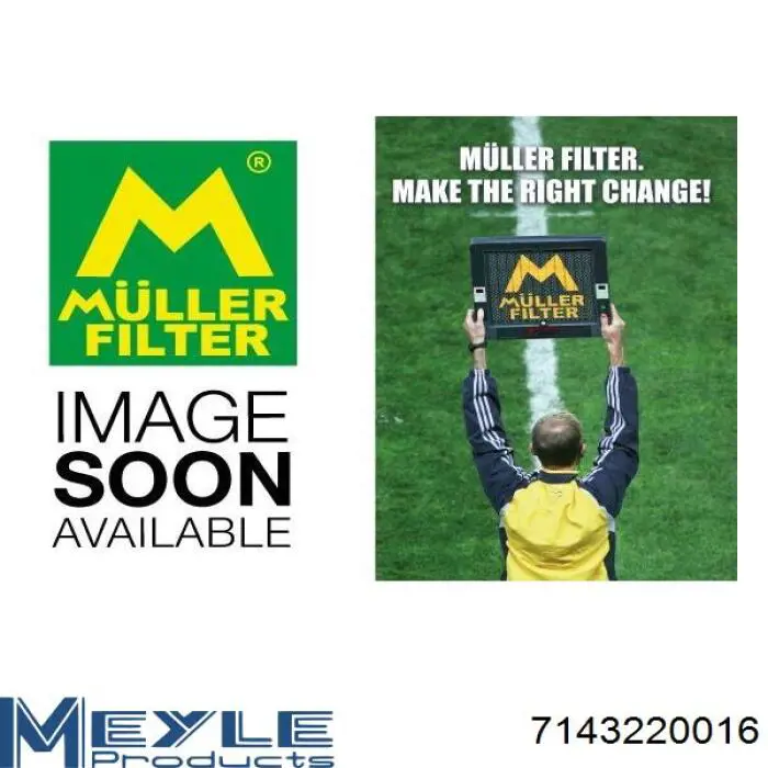 Фильтр очистки масла центробежный Meyle 7143220016 цена, от 6.50 USD