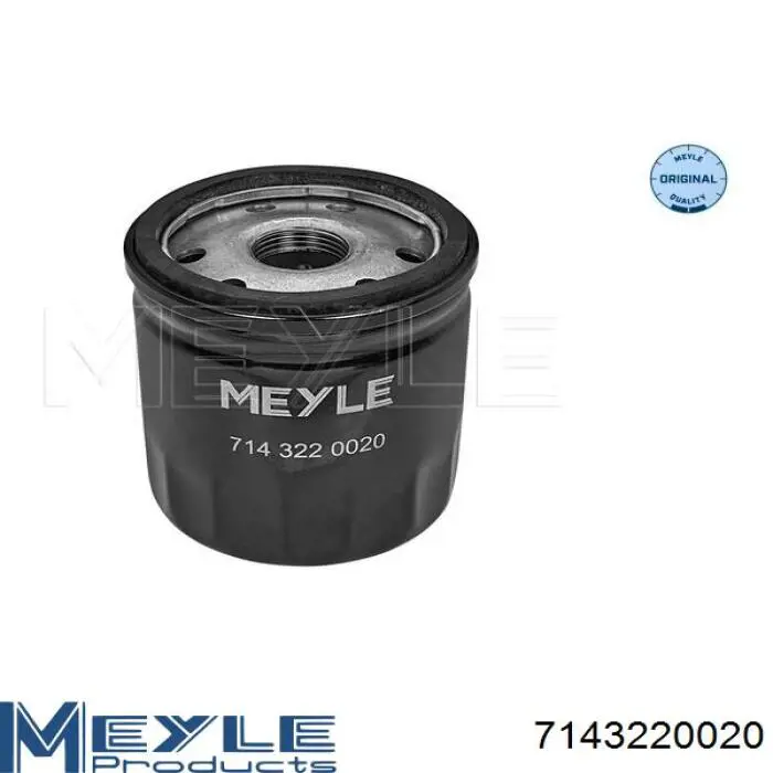 7143220020 Meyle Масляный фильтр двигателя