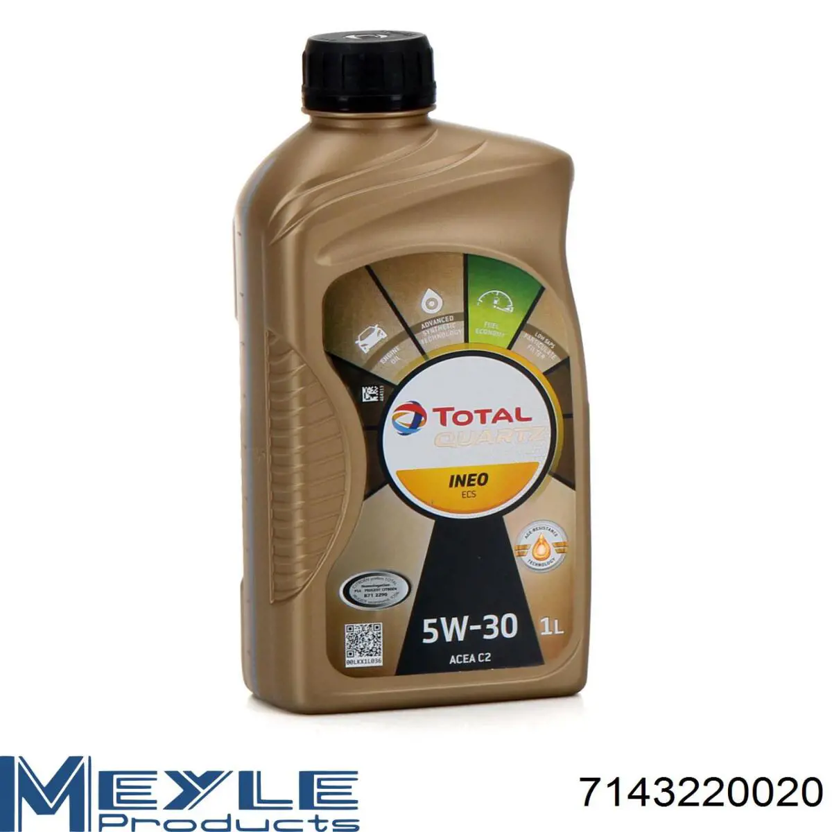 Фильтр масла Meyle 7143220020