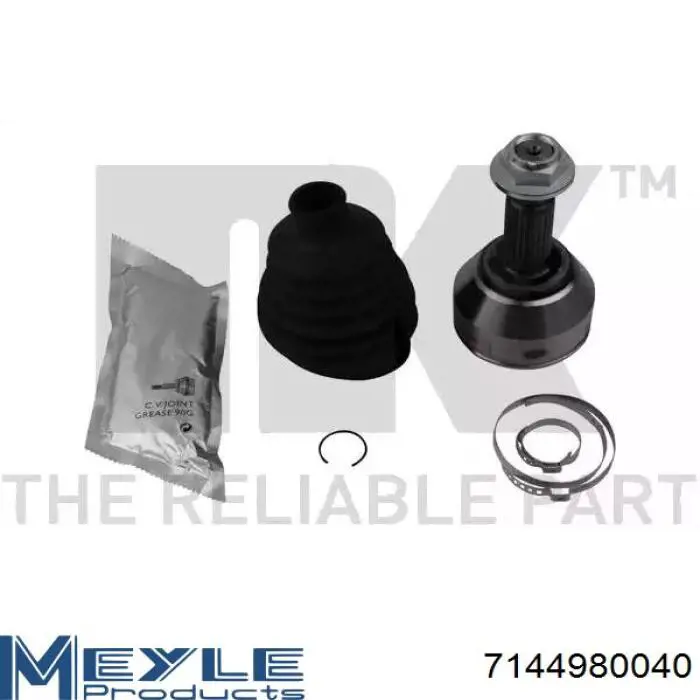 Купить 7144980040 Meyle Шрус внутренний левый