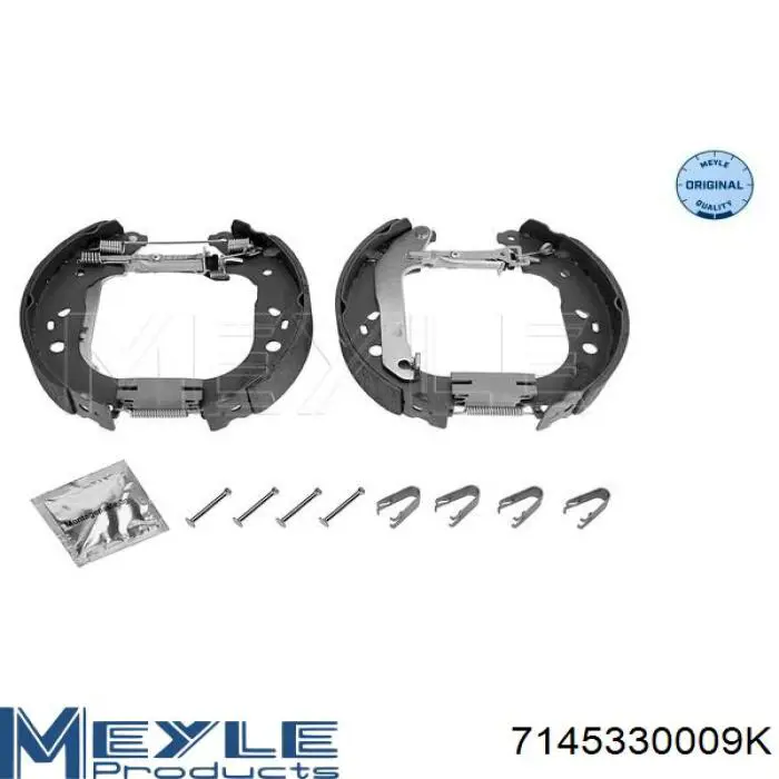 Задние барабанные колодки 986487810 Bosch