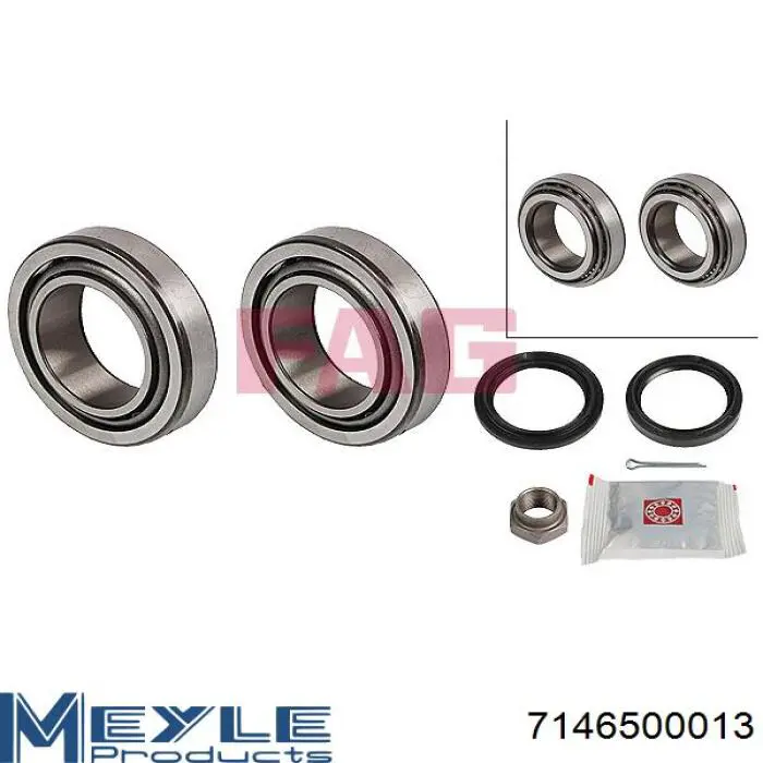 Купить 5216 Ruville Подшипник передней ступицы