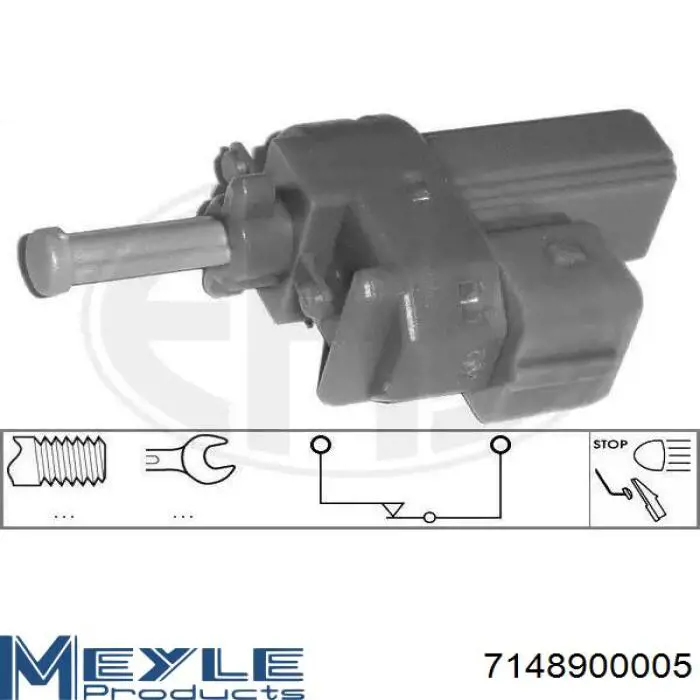Лягушка тормоза Ford SW6546