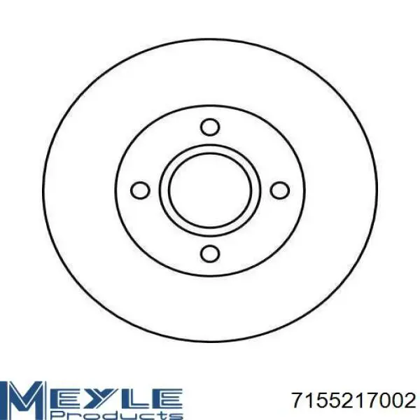 3049893 Ford Диск тормозной передний