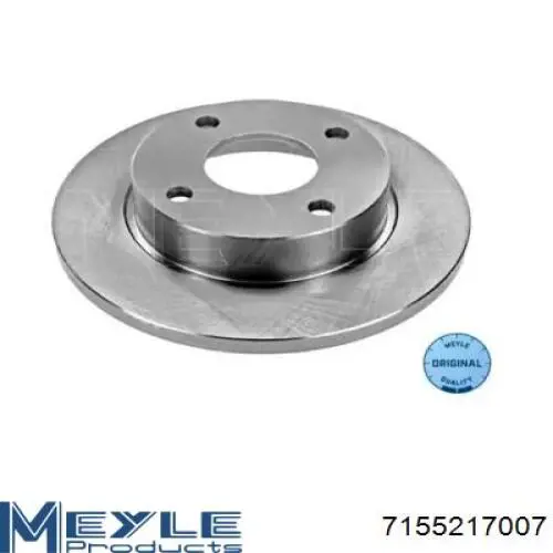 7155217007 Meyle диск тормозной передний