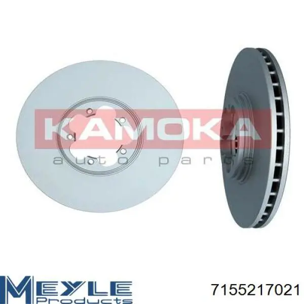 Передние тормозные диски 2C161125AA Ford