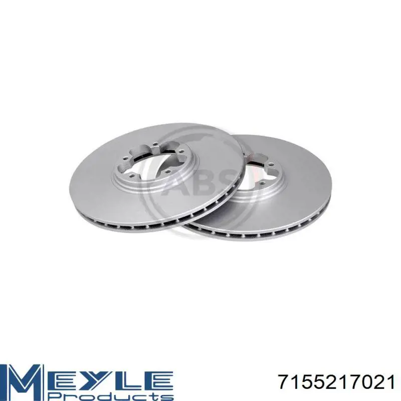 Купить 7155217021 Meyle Ротор тормозной