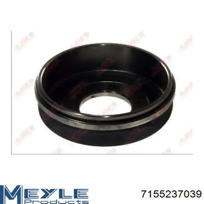 Задний барабан Meyle 7155237039
