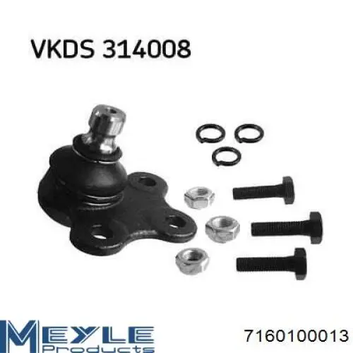Купить CB0612 CTR Нижняя шаровая опора