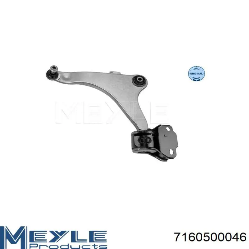 Левый рычаг передней нижней подвески Meyle 7160500046 цена, от 135.70 USD