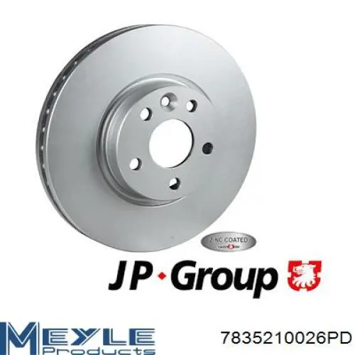 Тормоз дисковый передний LPR LPRF1035V цена, от 51.54 USD