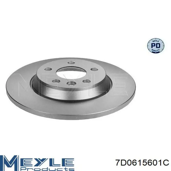 7D0615601C Meyle тормозные диски