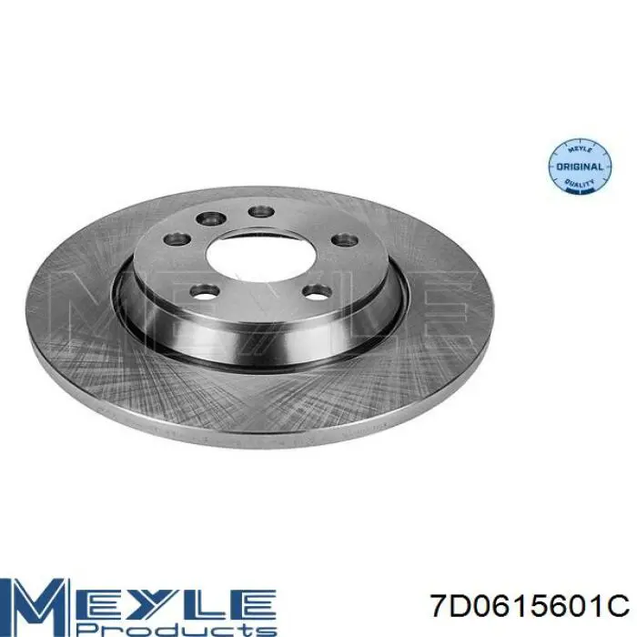 Задний тормозной диск Denckermann B130337 цена, от 29.59 USD