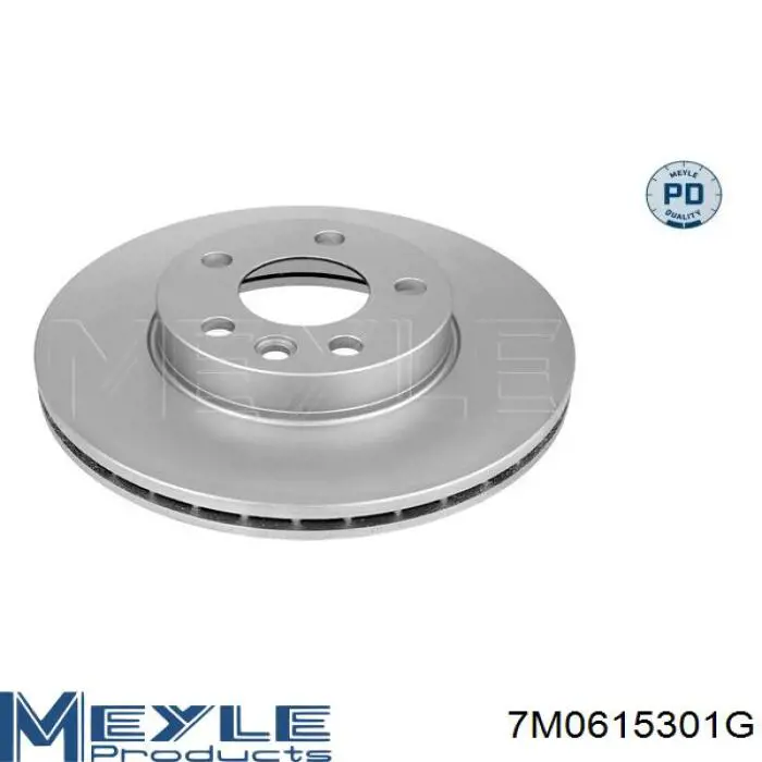 7M0615301G Meyle диск тормозной передний