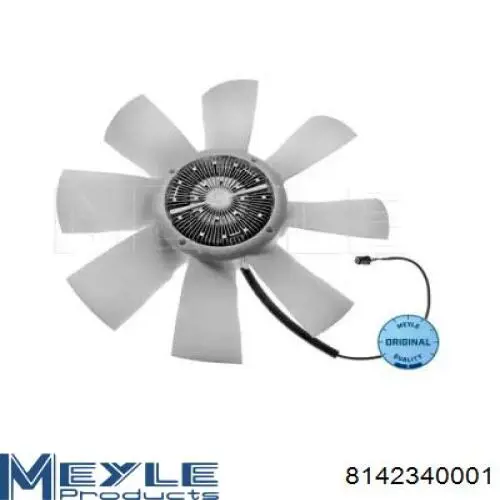 Вентилятор (крыльчатка) радиатора охлаждения MEYLE 8142340001