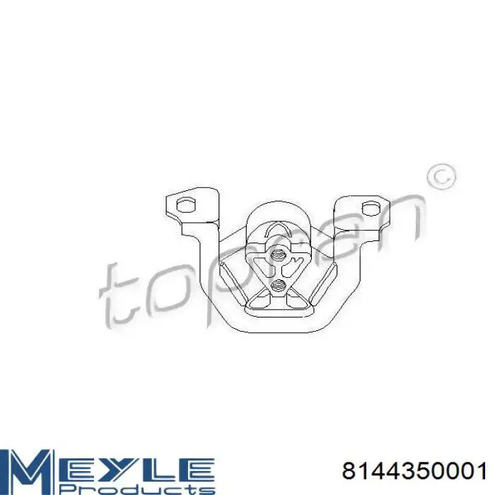 Левая опора двигателя General Motors 90289947
