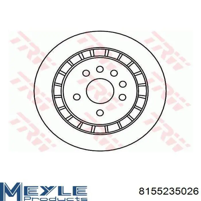 Тормозные диски 43812 Febi