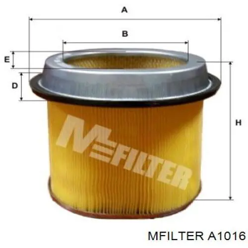 Элемент воздушного фильтра Mfilter A1016 цена, от 16.49 USD