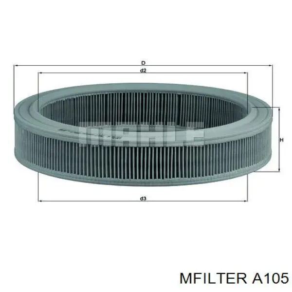 Воздушный фильтр A105 Mfilter