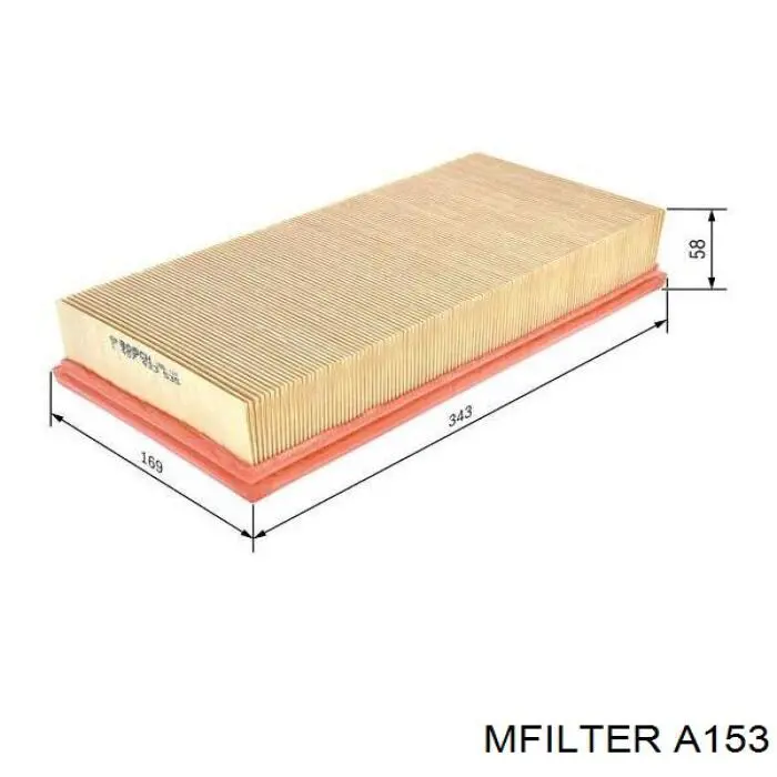 Воздушный фильтр A153 Mfilter