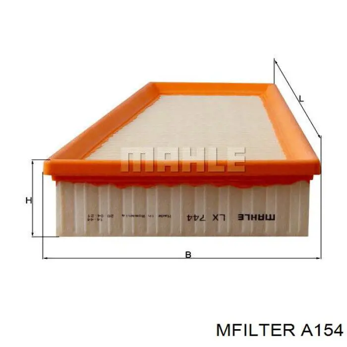 A154 Mfilter воздушный фильтр
