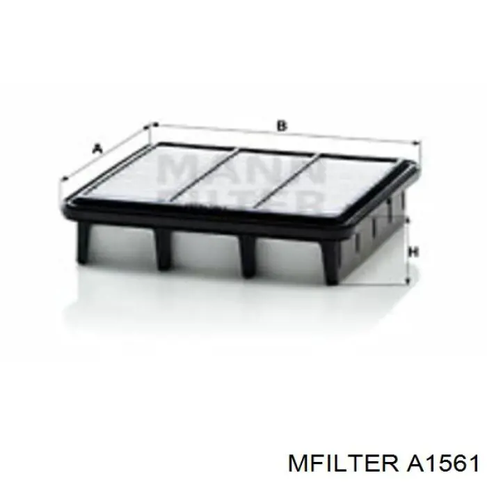 AM411 Filtron Воздушный фильтр двигателя