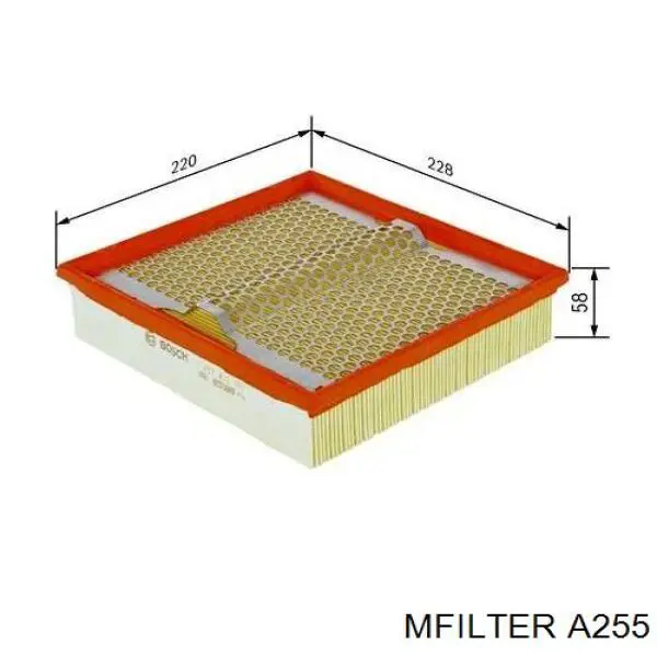 Купить A255 Mfilter Автомобильный фильтр воздуха