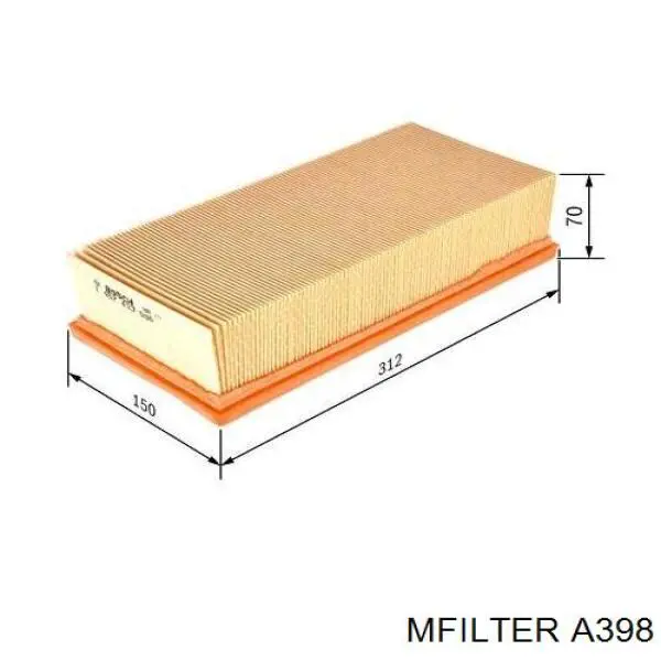 A398 Mfilter Воздушный фильтр двигателя